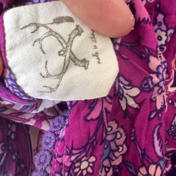 Spell Pink and Purple Patterned Dress - Picture 6 of 7